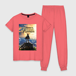 Женская пижама Легенда о зельде - Линк