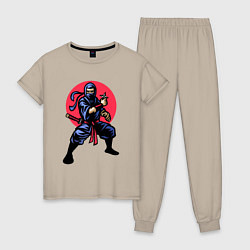 Женская пижама Warrior ninja