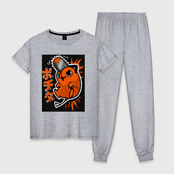 Женская пижама Человек-бензопила Почита