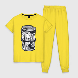 Женская пижама Dollars