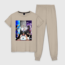 Женская пижама Ван Пис Луффи Монки