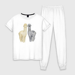 Женская пижама Ламы