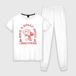 Женская пижама Новогодний грейхаунд