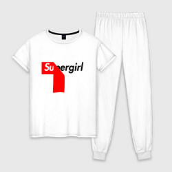 Женская пижама Супердевушка