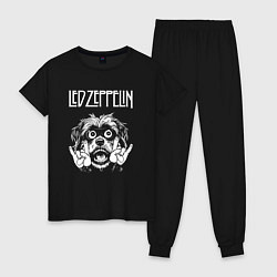 Женская пижама Led Zeppelin rock dog