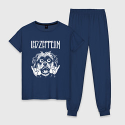 Женская пижама Led Zeppelin rock dog