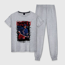 Женская пижама Лучший хоккеист Уэйн Гретски