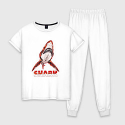 Женская пижама Акула киборг