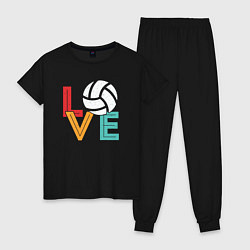 Женская пижама Love volley