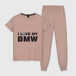 Женская пижама I love my BMW