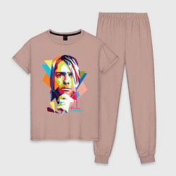 Женская пижама Kurt Cobain: Colors