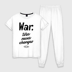 Женская пижама War never changes