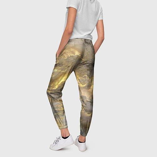 Женские брюки Грандж / 3D-принт – фото 4