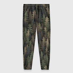 Женские брюки Лесной камуфляж