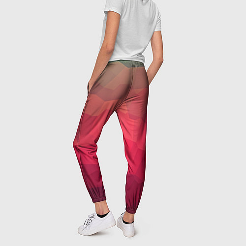 Женские брюки Edge abstract / 3D-принт – фото 4