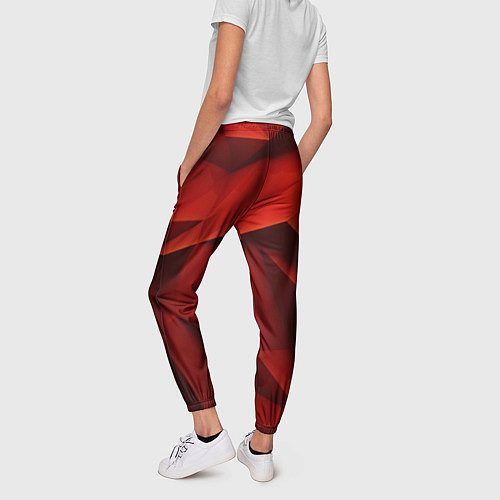 Женские брюки Грани геометрии / 3D-принт – фото 4