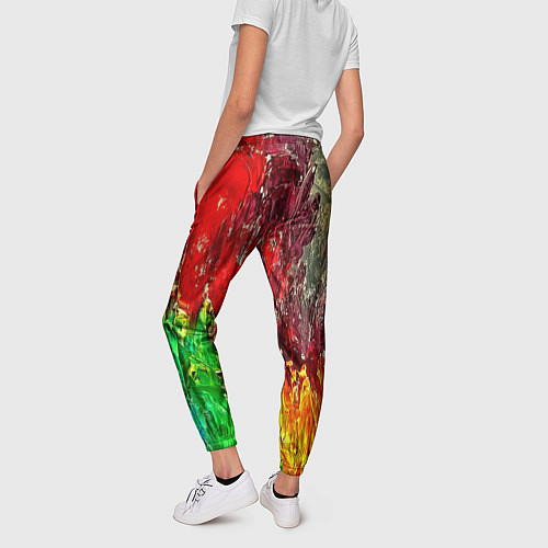 Женские брюки Mixcolor / 3D-принт – фото 4