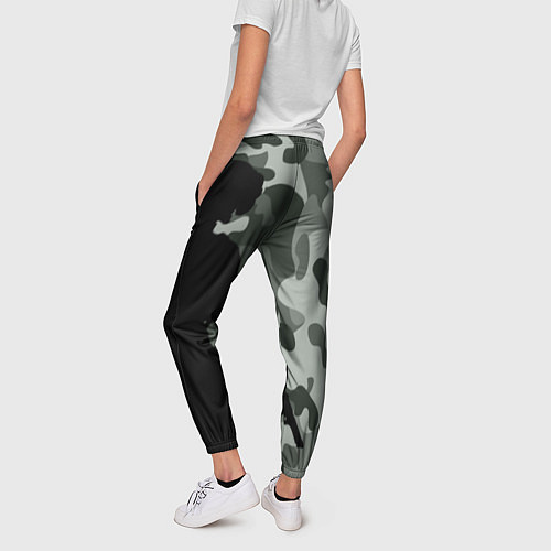 Женские брюки PUBG: Camo Shadow / 3D-принт – фото 4