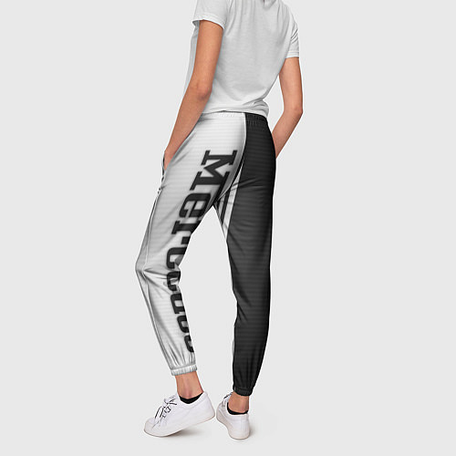 Женские брюки Mercedes B&W / 3D-принт – фото 4