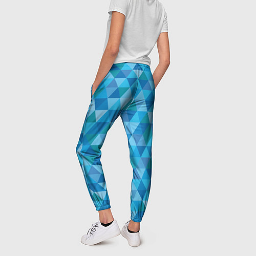 Женские брюки Hipster Blue / 3D-принт – фото 4