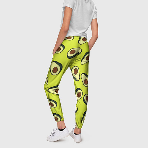 Женские брюки Стиль авокадо / 3D-принт – фото 4