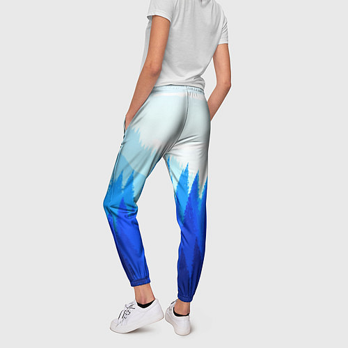 Женские брюки Firewatch: Cold Wood / 3D-принт – фото 4