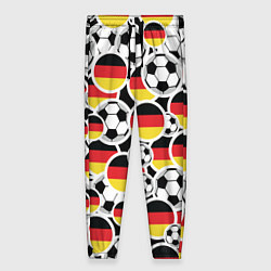 Брюки женские Германия: футбольный фанат, цвет: 3D-принт