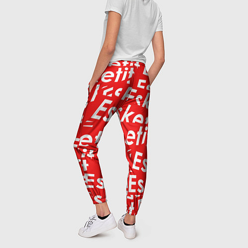 Женские брюки Esketit Pattern / 3D-принт – фото 4