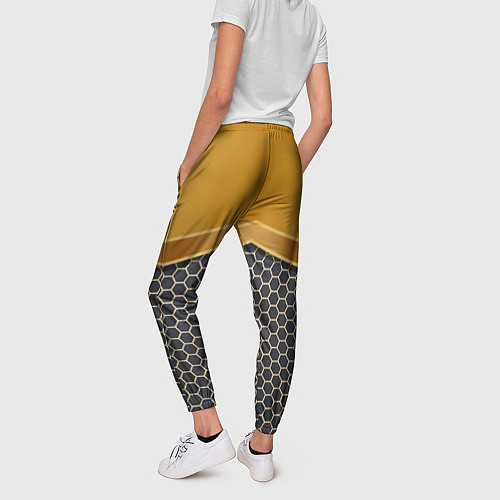 Женские брюки PUBG: Gold Shield / 3D-принт – фото 4