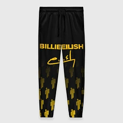 Женские брюки Billie Eilish: Yellow & Black Autograph