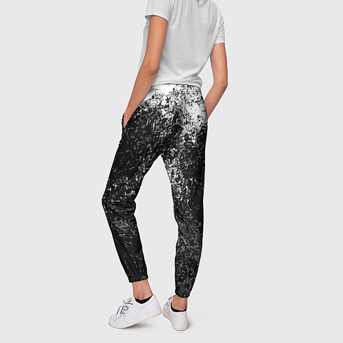Женские брюки LINDEMANN: Splash / 3D-принт – фото 4