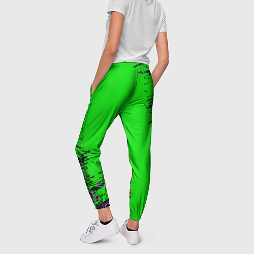 Женские брюки BRAWL STARS LEON / 3D-принт – фото 4
