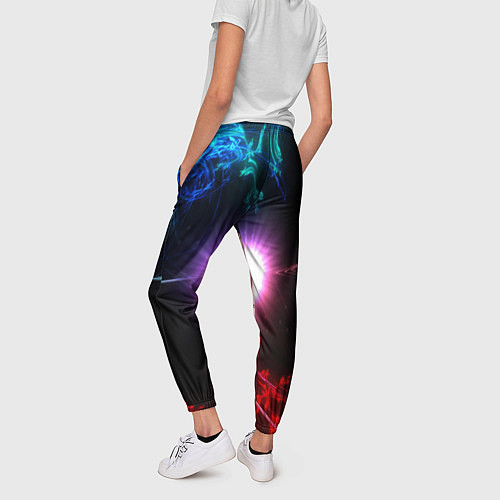 Женские брюки Кис-Кис / 3D-принт – фото 4