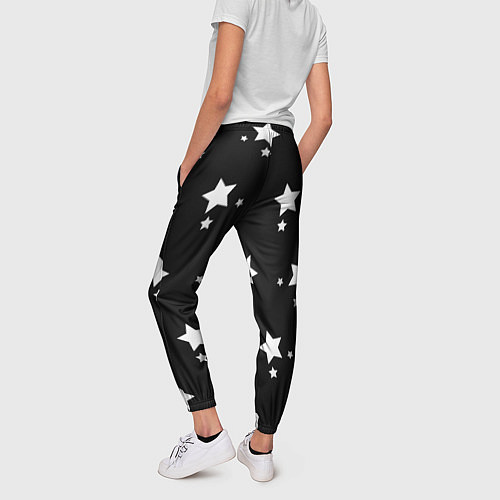 Женские брюки Звезды, Звездное небо / 3D-принт – фото 4