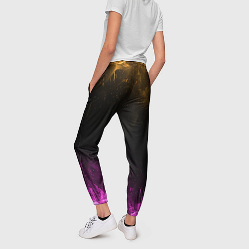 Женские брюки Brawl Stars Sandy / 3D-принт – фото 4