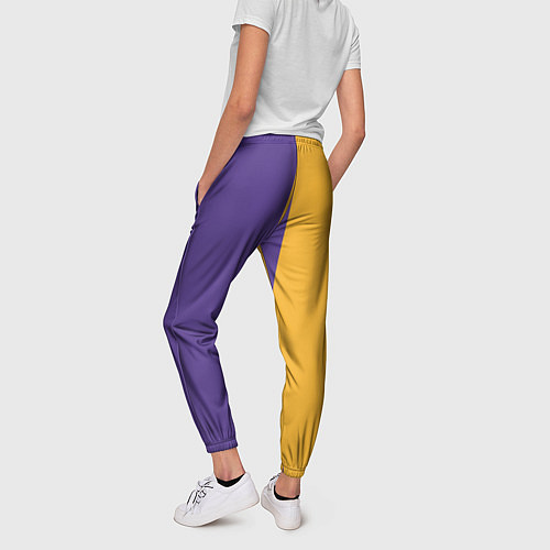 Женские брюки LA LAKERS / 3D-принт – фото 4