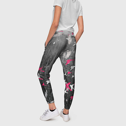Женские брюки Three Days Grace art / 3D-принт – фото 4