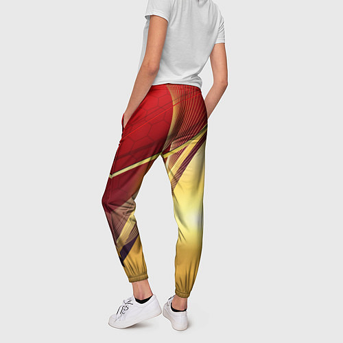 Женские брюки UMBRELLA CORPORATION / 3D-принт – фото 4