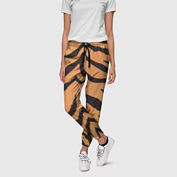 Брюки женские Тигриный камуфляж, цвет: 3D-принт — фото 2