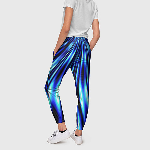 Женские брюки Световые Лучи / 3D-принт – фото 4