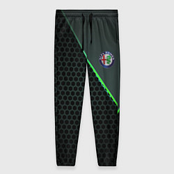 Брюки женские Alfa Romeo, цвет: 3D-принт