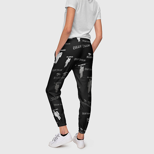Женские брюки Billie Eilish / 3D-принт – фото 4
