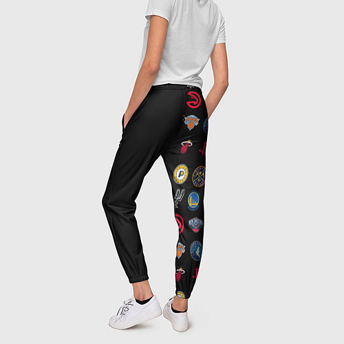 Женские брюки NBA Team Logos 2 / 3D-принт – фото 4