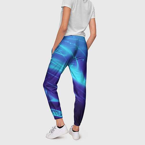 Женские брюки LEON BRAWL STARS / 3D-принт – фото 4