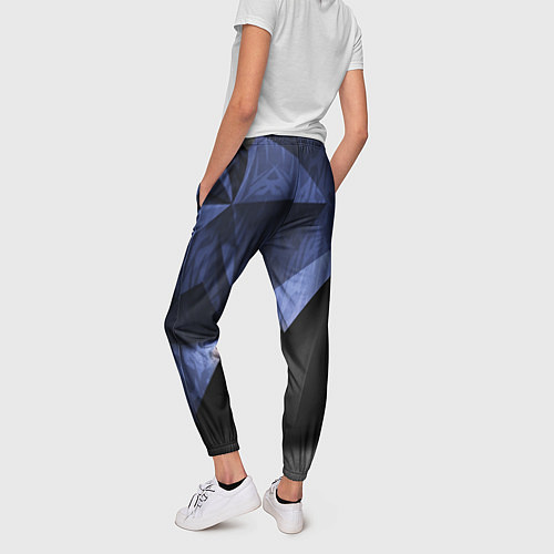 Женские брюки GEOMETRY DARK / 3D-принт – фото 4