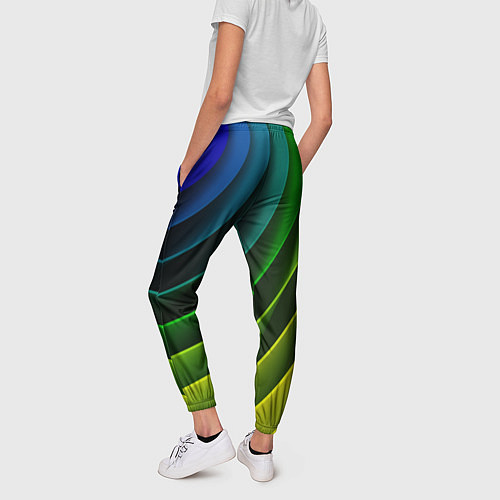 Женские брюки Color 2058 / 3D-принт – фото 4