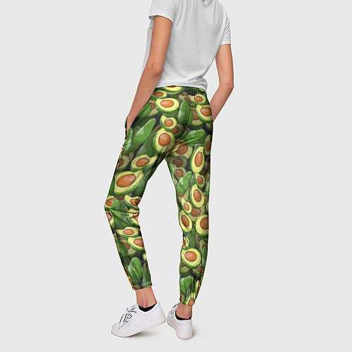 Женские брюки Avocado / 3D-принт – фото 4