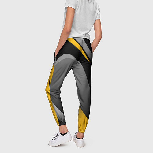 Женские брюки Juventus Uniform / 3D-принт – фото 4