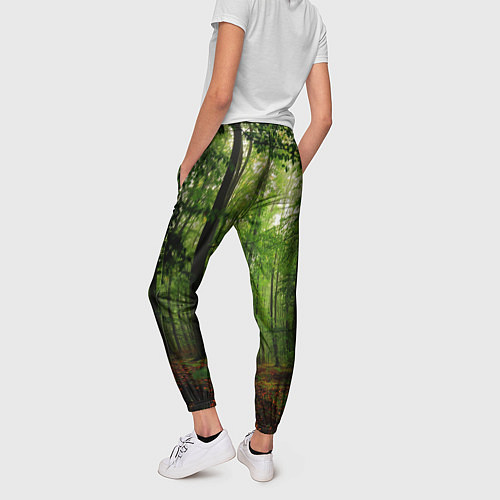 Женские брюки Лес / 3D-принт – фото 4