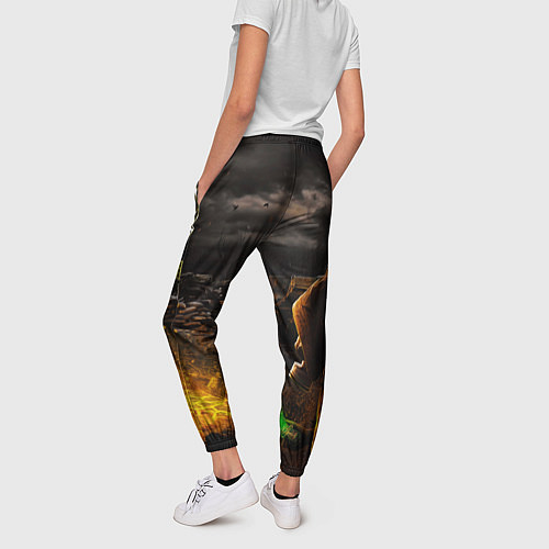 Женские брюки Stalker 2 / 3D-принт – фото 4